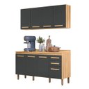Ver imagem 1 de Conjunto de Cozinha Lily Modulado com 8 Portas 2 Gavetas