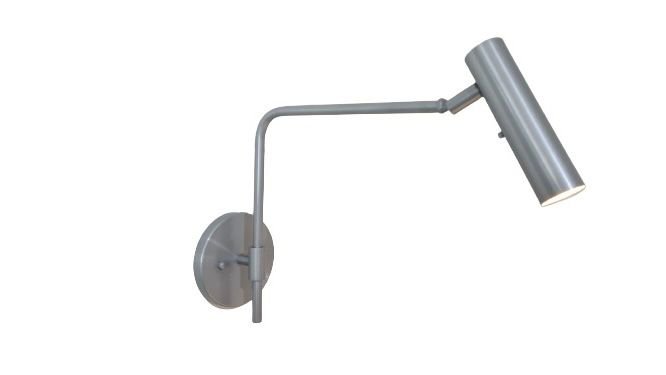 Arandela Articulada para Lampada Mr-11 - Cinza