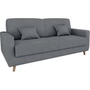 Ver imagem 4 de Sofá Cama 3 Lugares Reclinável Emília 