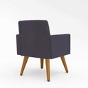 Ver imagem 5 de Kit 9 Poltronas Nina Decorativa para Recepção Balaqui Decor Cor:Cinza