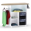 Ver imagem 2 de Tábua de Passar Roupa com Balcão Vitória Branco 107 Cm - Pallazio