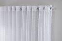 Ver imagem 2 de Cortina Voil Xadrez para Sala, Quarto e Cozinha 2,80 X 1,30 Branco
