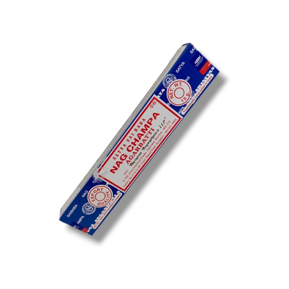 Incenso Indiano Nag Champa Satya Sai Baba 3cxd15gr Incensario Regua - 4