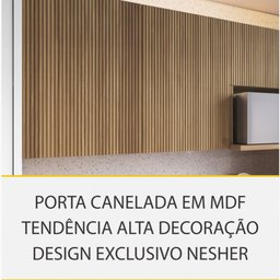 Cozinha Modulada 8 Peças Nesher Rainha Gourmet Ripado 100% Mdf - 2