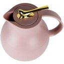 Ver imagem 3 de Garrafa Térmica Mesa Pássaro Dourado Rosa Pink Leite Café 1l