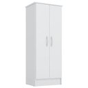 Ver imagem 3 de Guarda Roupa Infantil Ecom 2 e Armário Multiuso Viena Branco Brilho - Demóbile