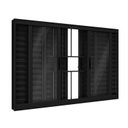 Ver imagem 2 de Janela de Alumínio Veneziana 100x120cm 6 Folhas com Grade Lucasa