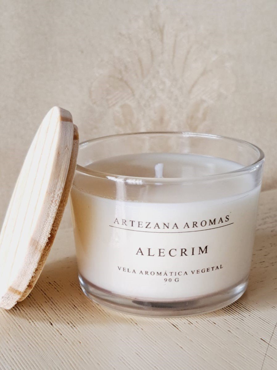 Vela Alecrim 90g Artezana Aromas Linha Clássica - 3