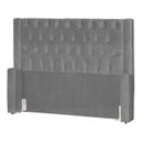 Ver imagem 1 de Cabeceira de Cama Box Estofada 195 Cm King Emma Suede
