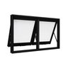 Janela de Aluminio Maxim-ar Duplo Horizontal 60x118cm Lucasa - 1