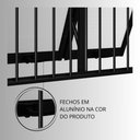 Ver imagem 5 de Janela de Aluminio Maxim-ar Duplo Horizontal com Grade 60x118cm Lucasa