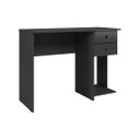 Ver imagem 4 de Escrivaninha Mesa Escritório 100cm 2 Gavetas Módulos e Complemento