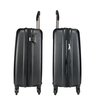 Mala de Viagem de Bordo Roda Giro 360 Grau Rígida Italia 22,5x52x33cm Black - 3