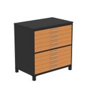 Ver imagem 2 de Mapoteca 10 Gavetas 120,4cm X 122,3cm Aço