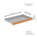 Ver imagem 7 de Mapoteca 10 Gavetas 120,4cm X 122,3cm Aço