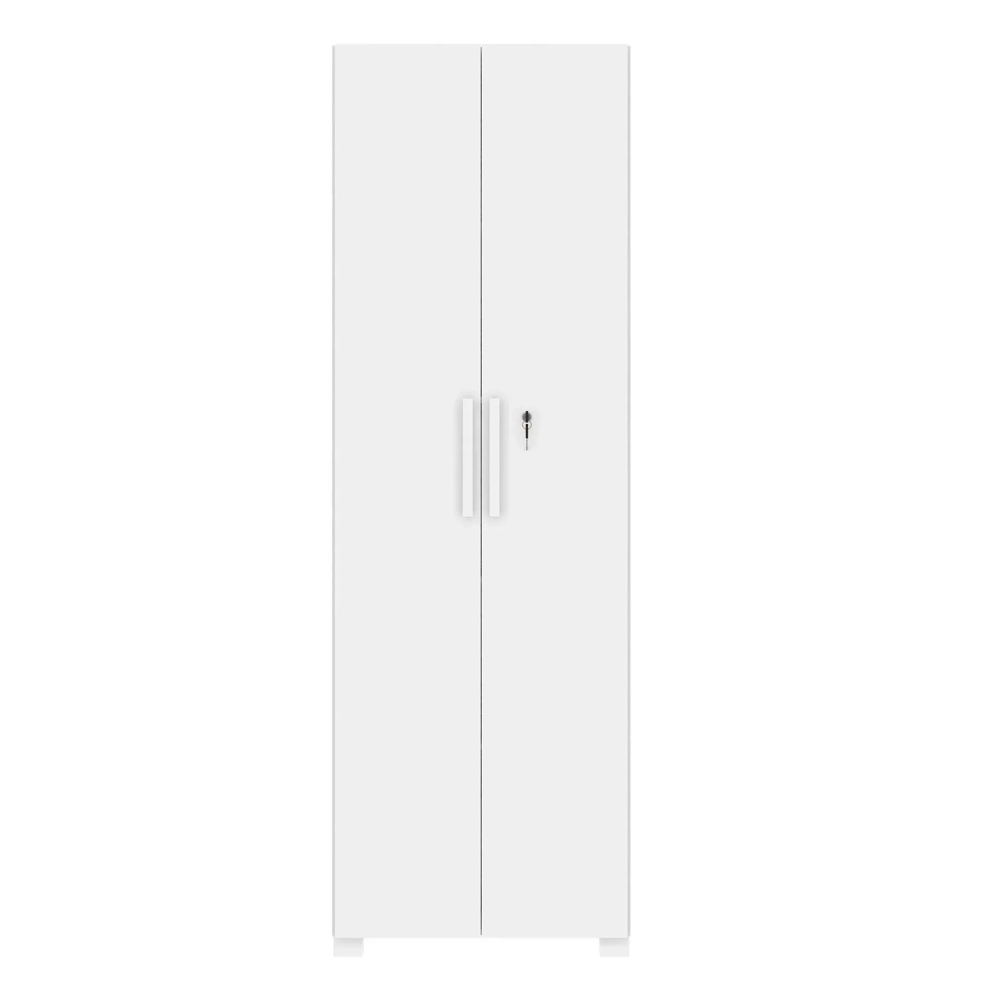 Kit 4 Peças com Mesa para Escritório em L 1, Escrivaninha, Armário Multiuso Aberto e Armário Fechado - 19