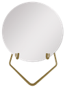 Ver imagem 1 de Espelho Decorativo Circle Mesa Dourado 30cm Redondo