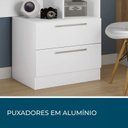 Ver imagem 3 de Kit 2 Peças 1 Escrivaninha com Estante 1 Armário 2 Portas Espresso Móveis