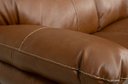 Ver imagem 4 de Sofá de Couro Gana com Chaise Direita 3 Lugares Conhaque