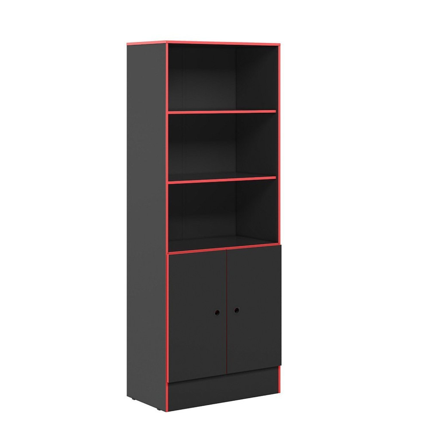 Armário para Escritório Gamer com 2 Portas e 5 Prateleiras  - 5