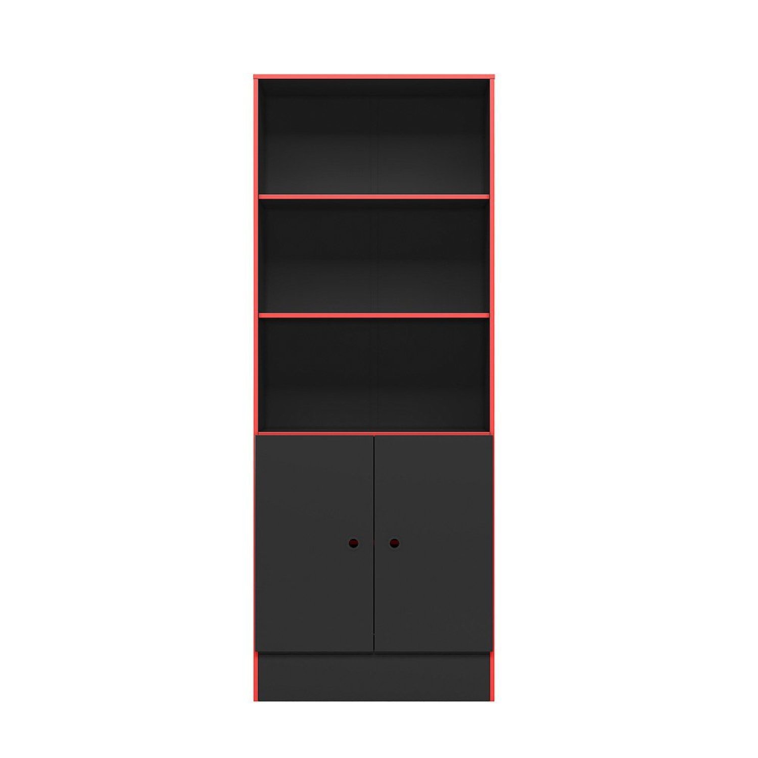 Armário para Escritório Gamer com 2 Portas e 5 Prateleiras  - 3
