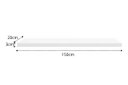 Ver imagem 4 de Prateleira MDF 30mm LED 150x20 Suporte Invisivel Branco 3000k 220V
