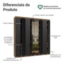 Ver imagem 5 de Guarda-Roupa Casal 8 Portas Batentes com Espelho Saturno Madesa