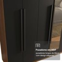 Ver imagem 7 de Guarda-Roupa Casal 8 Portas Batentes com Espelho Saturno Madesa