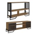 Ver imagem 2 de Conjunto P/ Sala Rack/aparador Industrial Mel