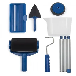 Rolo de Pintura com Reservatorio com Kit 4 Peças Re09 Snel Home - 4