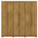 Ver imagem 1 de Guarda Roupa Casal 6 Portas Elegance Nature sem Espelho Móveis Vila Rica