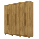 Ver imagem 2 de Guarda Roupa Casal 6 Portas Elegance Nature sem Espelho Móveis Vila Rica