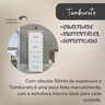 Gaveteiro/Arquivo Executivo com Chave para Pasta Suspensa, 4 Gavetas, Tampo em Tamburato - 17