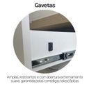 Ver mais imagens de Gaveteiro Alto Arquivo para Pasta Suspensa com Chave, para Escritório e Recepção Carvalho/Branco Marrom