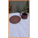 Ver imagem 5 de Xícara de Chá em Cerâmica com Pires Linha Sutil - Ateliê da Villa Creme