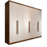 Guarda-roupa Casal Madalena 6 Portas 4 Gavetas 100% Mdf - Panorama Móveis - 2