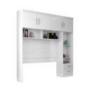 Ver imagem 3 de Guarda Roupa Casal Ponte 4 Portas 2 Gavetas Parana 