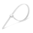 Ver imagem 2 de Abraçadeira Nylon Enforca Gato 7,6x400mm Branca 100 Un Ciser