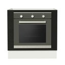 Ver imagem 6 de Balcão para Forno de Embutir 80 X 60 Cm sem Tampo Branco/preto Agata, Glamy, Stella Madesa