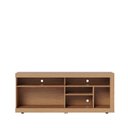 Ver imagem 4 de Rack com Painel Extensível Para TV até 70 Polegadas 2 Portas 3 Nichos 3 Prateleiras Inajá 