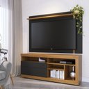 Ver imagem 1 de Rack com Painel Extensível Para TV até 70 Polegadas 2 Portas 3 Nichos 3 Prateleiras Inajá 