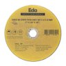 Disco de Corte para Inox - Med. 180 X 1,6 X 22mm - Eda - 1