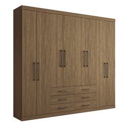Guarda Roupa Casal 8 Portas 6 Gavetas Master - 5
