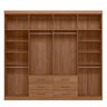 Guarda Roupa Casal 8 Portas 6 Gavetas Master - 13