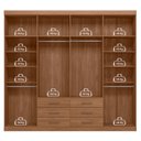 Ver mais imagens de Guarda Roupa Casal 8 Portas 6 Gavetas Master