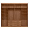 Guarda Roupa Casal 8 Portas 6 Gavetas Master - 13