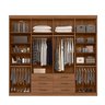 Guarda Roupa Casal 8 Portas 6 Gavetas Master - 5