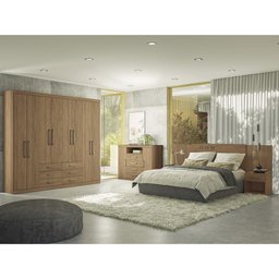 Guarda Roupa Casal 8 Portas 6 Gavetas Master - 8
