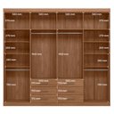 Ver imagem 6 de Guarda Roupa Casal 8 Portas 6 Gavetas Master