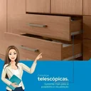 Ver imagem 7 de Guarda Roupa Casal 8 Portas e 6 Gavetas com Pés Master Marrom/Jatobá